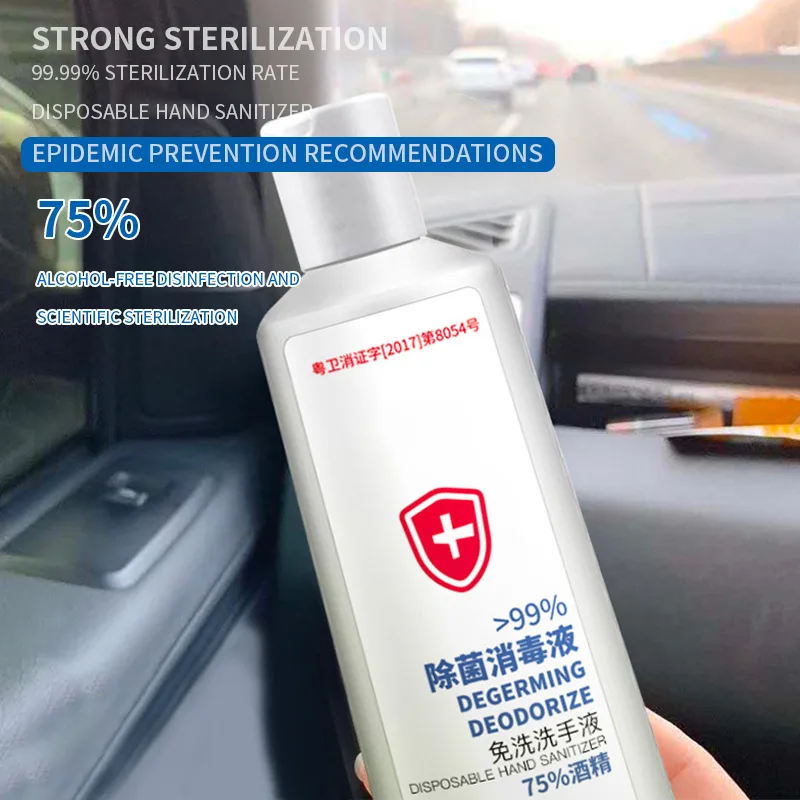 

100ml Antibacterial Disposable Disinfection Gel Disposable Quick-Dry Wipe out Hand Sanitizer ravel Portable Mini Hand #35