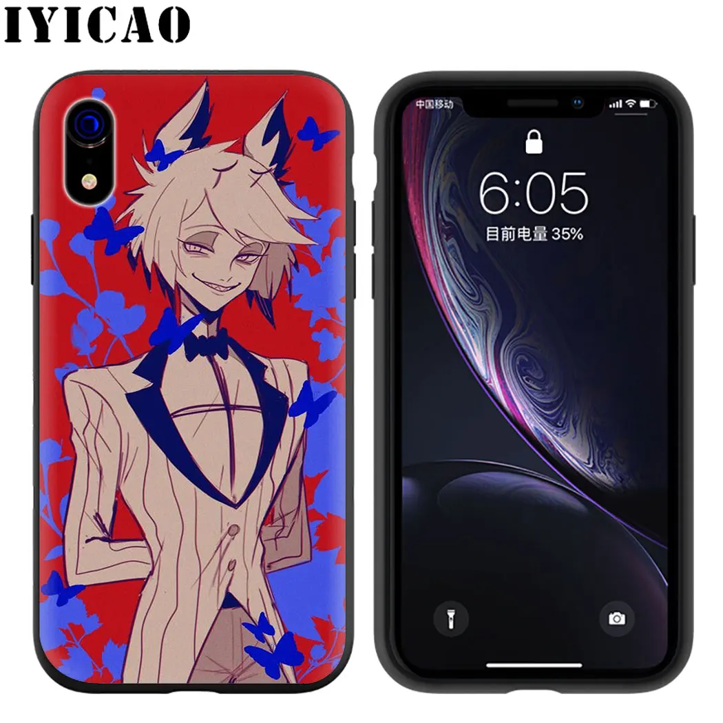 10 Hazbin отель Yaoi Мягкий силиконовый чехол для телефона для iPhone 5 6 7 8 11 5S 6s 6s Plus 7Plus 8Plus X XS XR XSMax 11 Max 11 Pro - Цвет: 10