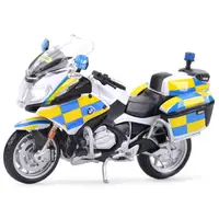 Maisto 1:18 BMW R1200 RT California Police Die Cast Vehicles Collectible Motorcycle Model Toys 2