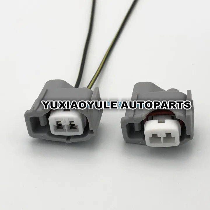 2 контактный разъем для розетки автомобильного инжектора шлейф Toyota Honda Acura Rav4 Yaris
