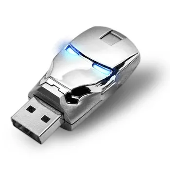 Мстители 8 ГБ 16 32 64 128 256 Железный человек USB флеш накопитель карта памяти Usb флешка