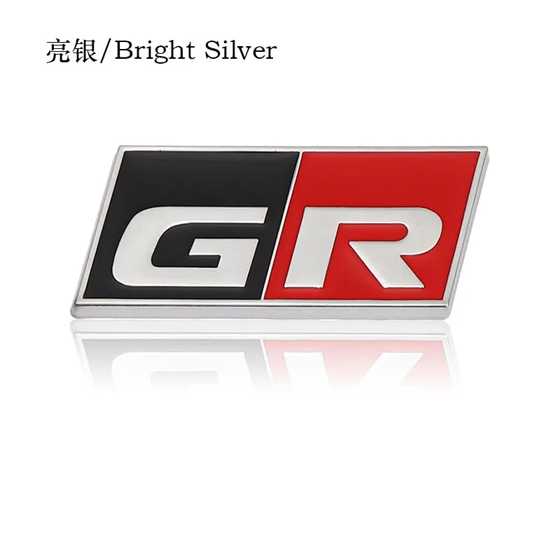 Car Sticker GRMN Sport Logo Emblem Badge Decals for Toyota HV 