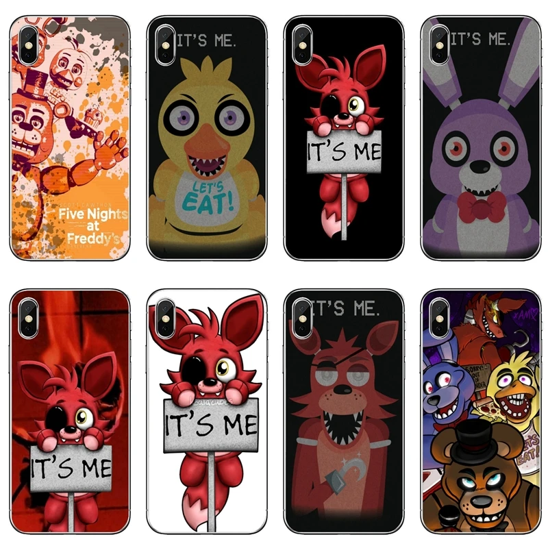 Чехол для телефона Fnaf плюшевый Xiaomi Redmi 9T 9C 9A 7 7A K20 6 6A S2 Note 9S 9 8 8T 5A Pro | Мобильные