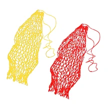 2 шт конная медленная подача сетка для сена сумка Кормушка Для Лошадей Сетчатая Сумка с несколькими квадратными отверстиями для сена Haylage