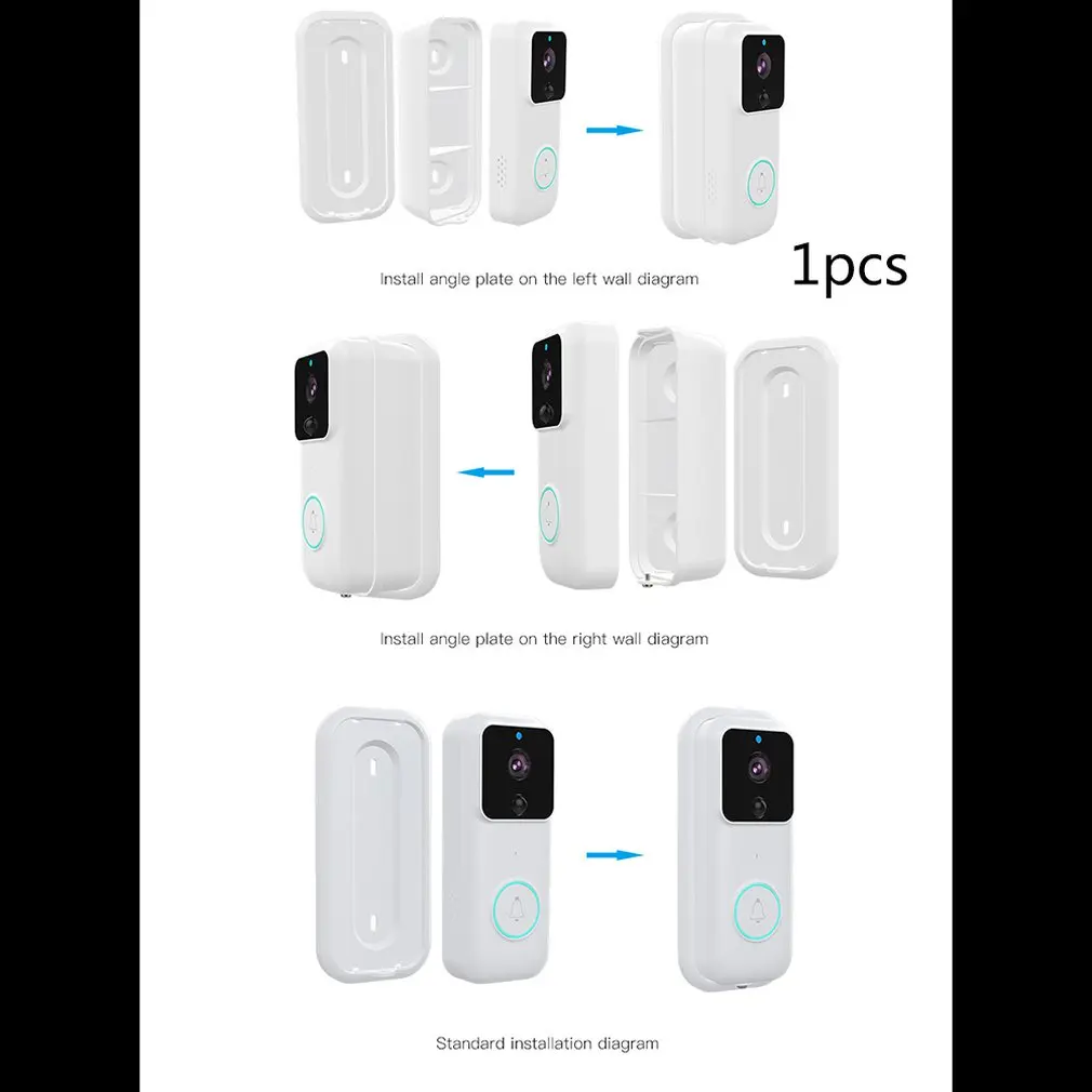 Doorbell Intelligent Video Doorbell Wifi Remote Video Surveillance Two-Way Intercom Night Vision Long Standby Wifi1080P B60