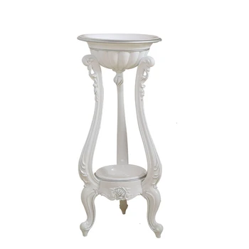 

Woodiness Multi-storey Imitation Solid Wood A Living Room European Style Flowerpot Shelves To Ground Balcony Simplicity Shelf