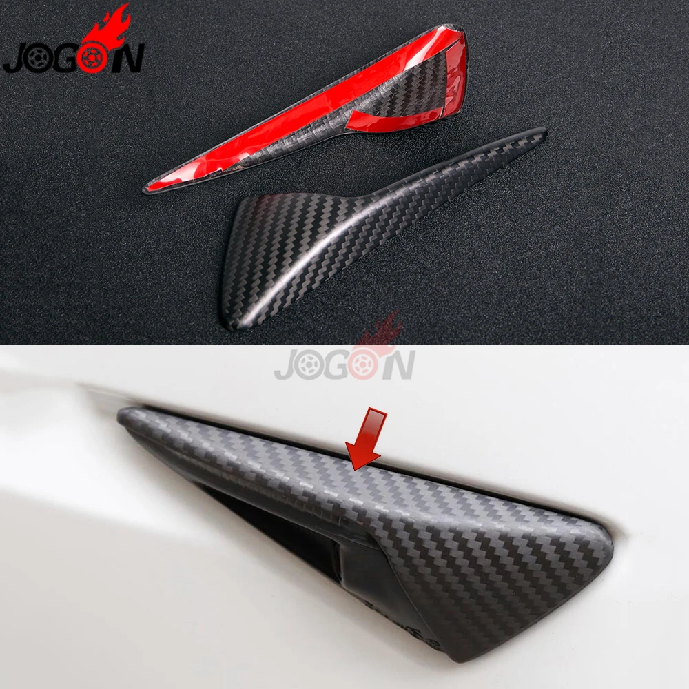 For Tesla Model 3 2017 2019 S 2012 X 2016 Глянцевая и матовая карбоновая стайлинг для машины|Футляр