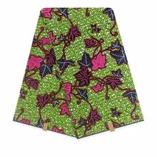 Африканская восковая печатная ткань хлопок восковая печатная ткань Африканская последняя Анкара ткань для женщин праздничное платье Шитье