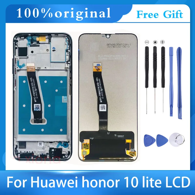 Оригинальный ЖК-дисплей для Huawei Honor 10 Lite с дигитайзером в сборе сенсорный экран