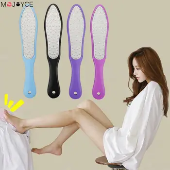 

Double Side Foot File Dead Hard Skin Callus Remover Stainless Steel Foot Rasp Cuticle Scrubber Pedicure Tool Random Color