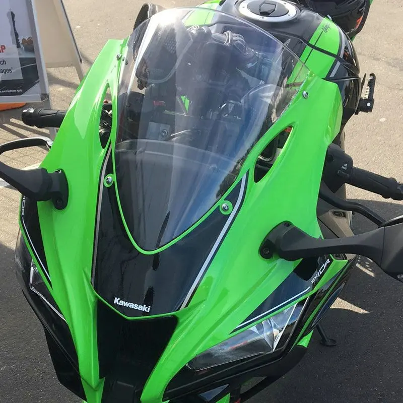 Ветра Экран для Kawasaki Ninja ZX10R ZX-10R ZX 10R, 16, 17, 18, 19, ветер Экран дефлекторы лобового стекла
