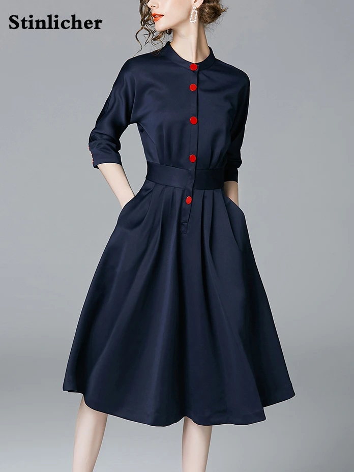 button up dress vintage