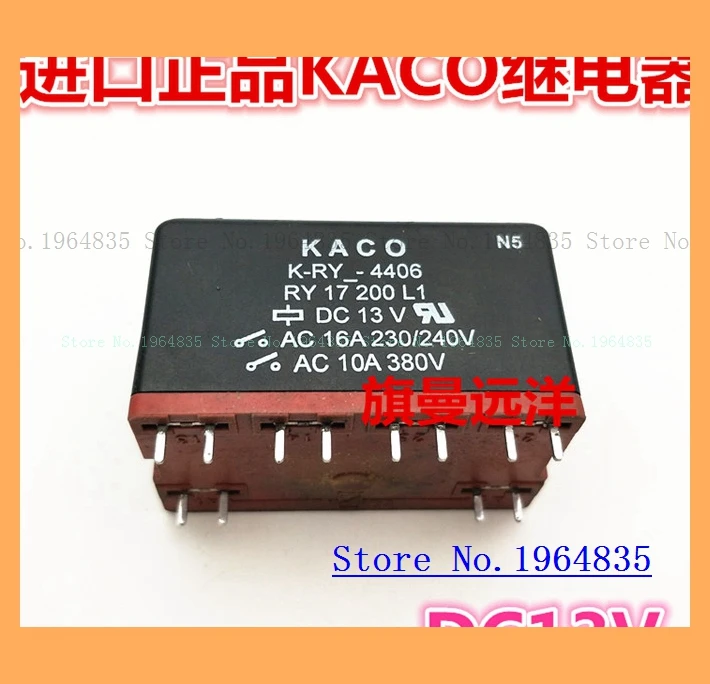 

K-RY-4406 RY17200L1 DC13V 16A