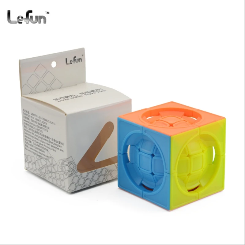 Lefun3x3x3 пластиковый кубик головоломка красочные детские игрушки Радуга волшебный