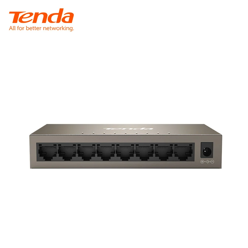 Tenda TEG1008M 8 портов 10/100/1000Mpbs гигабитный Ethernet коммутатор для интернет-сети, авто MDI/MDIX, VLAN