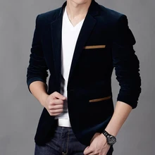 Мужской повседневный приталенный формальный костюм на одной пуговице, пиджак, пиджак, топы