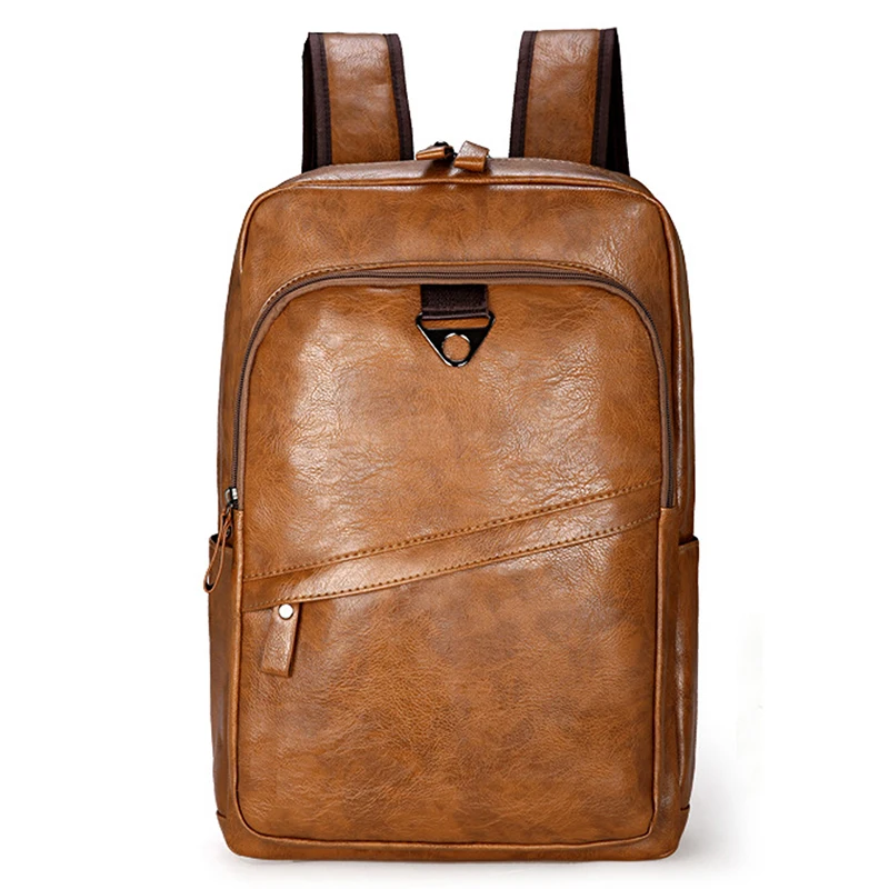 Модный мужской рюкзак для отдыха, водонепроницаемая Дорожная сумка из искусственной кожи, мужская сумка для подростков, рюкзак для мальчиков, рюкзаки для ноутбука Mochila для мужчин