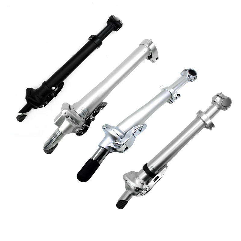 

Foldable bicycle handlebar Stem 25.4mm Aluminum alloy lower tube folding riser to the right Electric scooter handlebar
