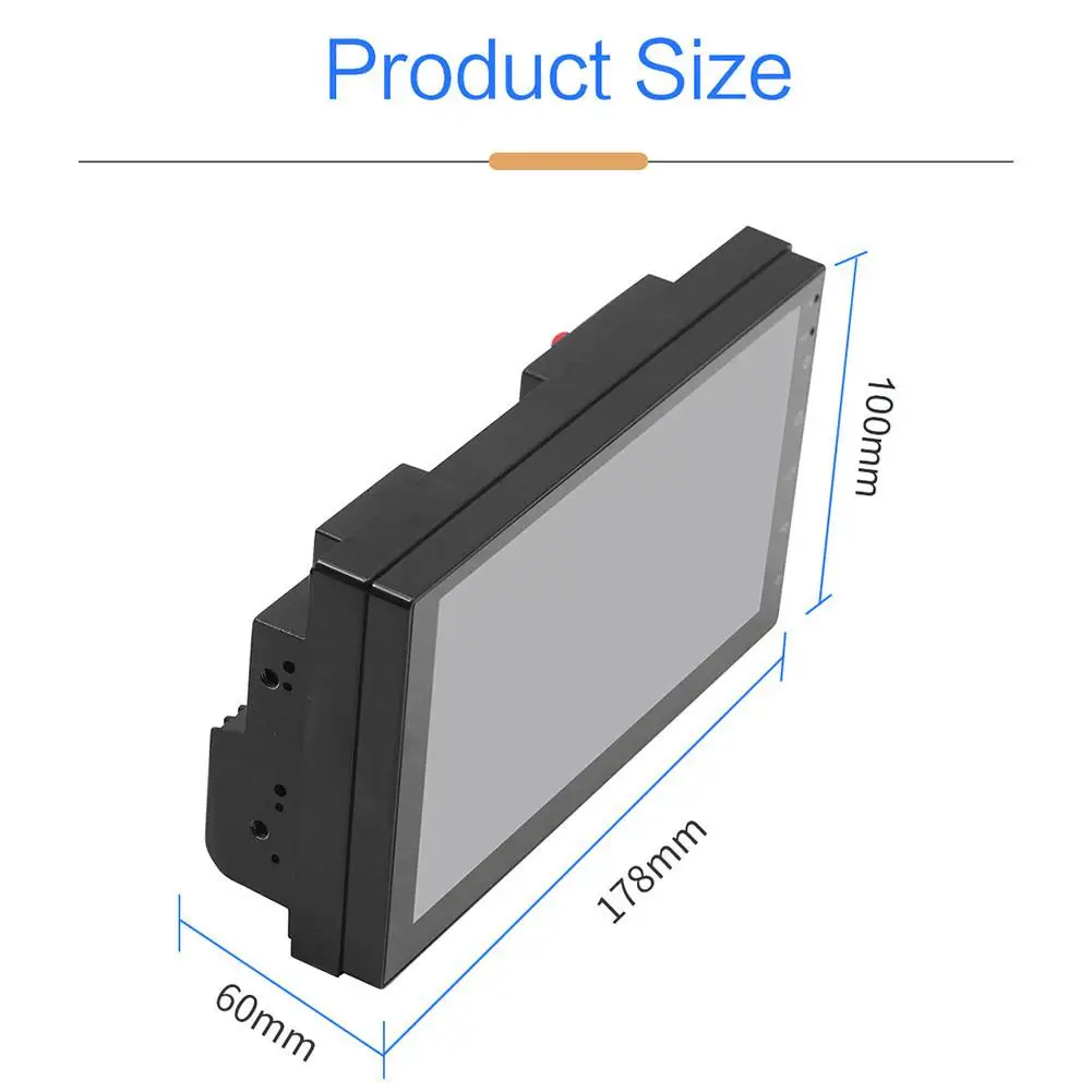 Универсальный Android 8,1 2 Din 7 дюймов HD стерео MP5 плеер радио Интегрированная машина Bluetooth gps навигация WiFi RCA аудио выход
