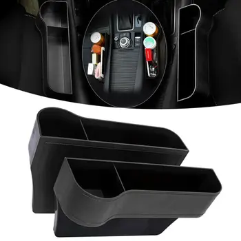 

Seat side Storage Box Cup Holder Plastic Car Organizer Replacement Interior ABS
