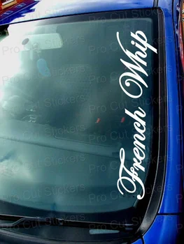 

For French Whip Small - Large Windscreen Car Bumper Window Vinyl Stickers Decals