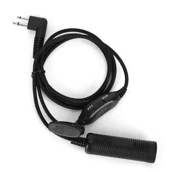 

PTT Cable Plug Military Adapter Fit for GP68 GP88 GP300 GP3688 CP200 Two Way Radio Hot Sale