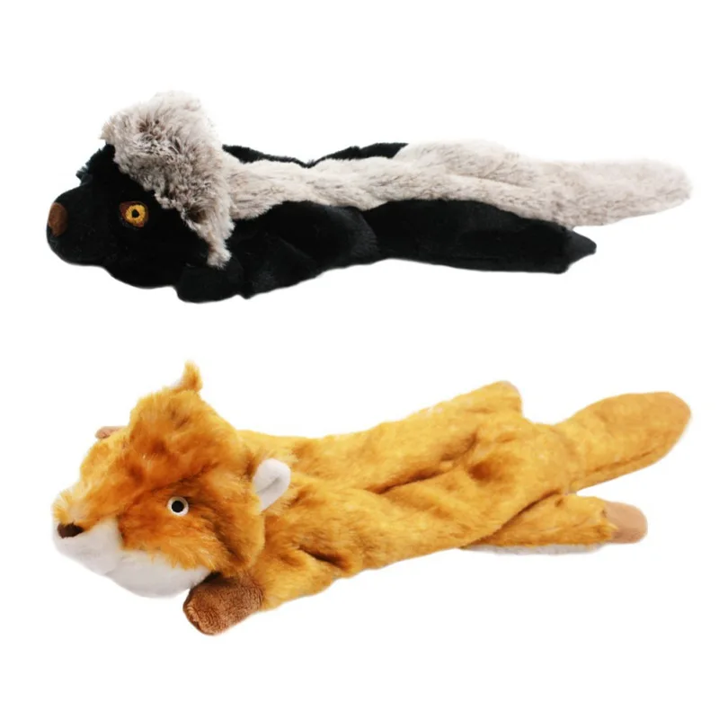 Игрушка-собака плюшевая игрушка собака жевательная пищалка игрушки для домашних