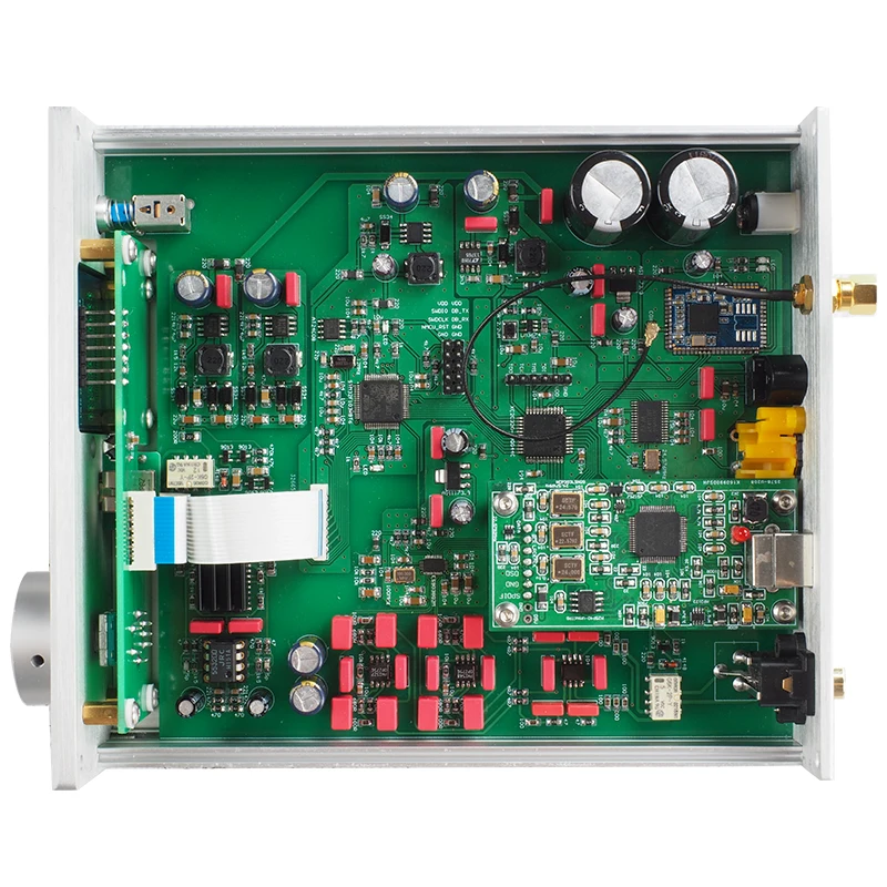 Usb Audio Decoder Amplificatore Stereo DSD512 con La Cuffia Martinetti Bluetooth 5.0 ES9038Q2M Dac