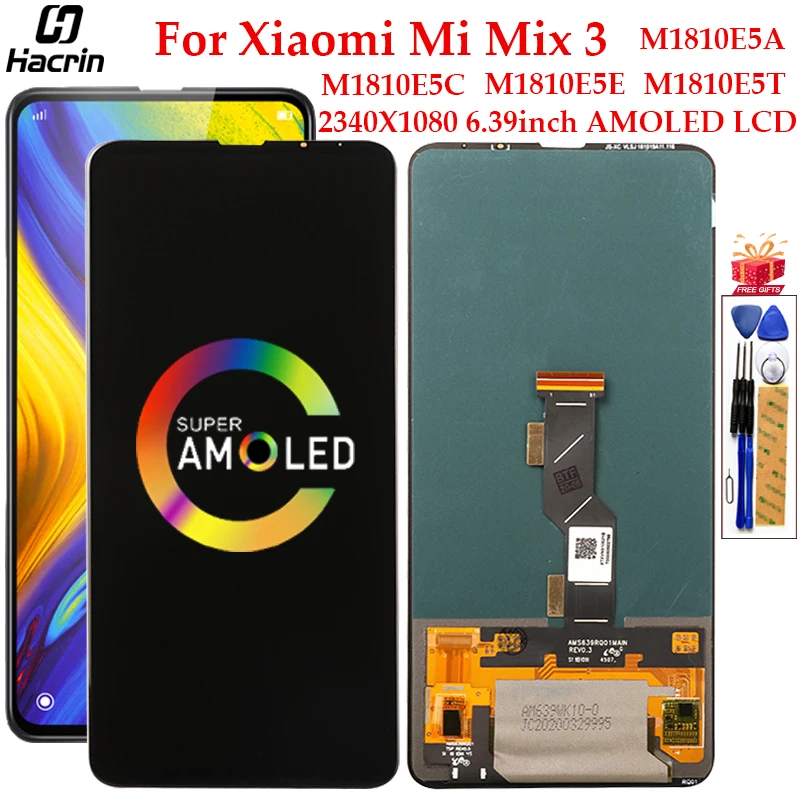 AMOLED Display For Xiaomi Mi Mix 3 LCD Display