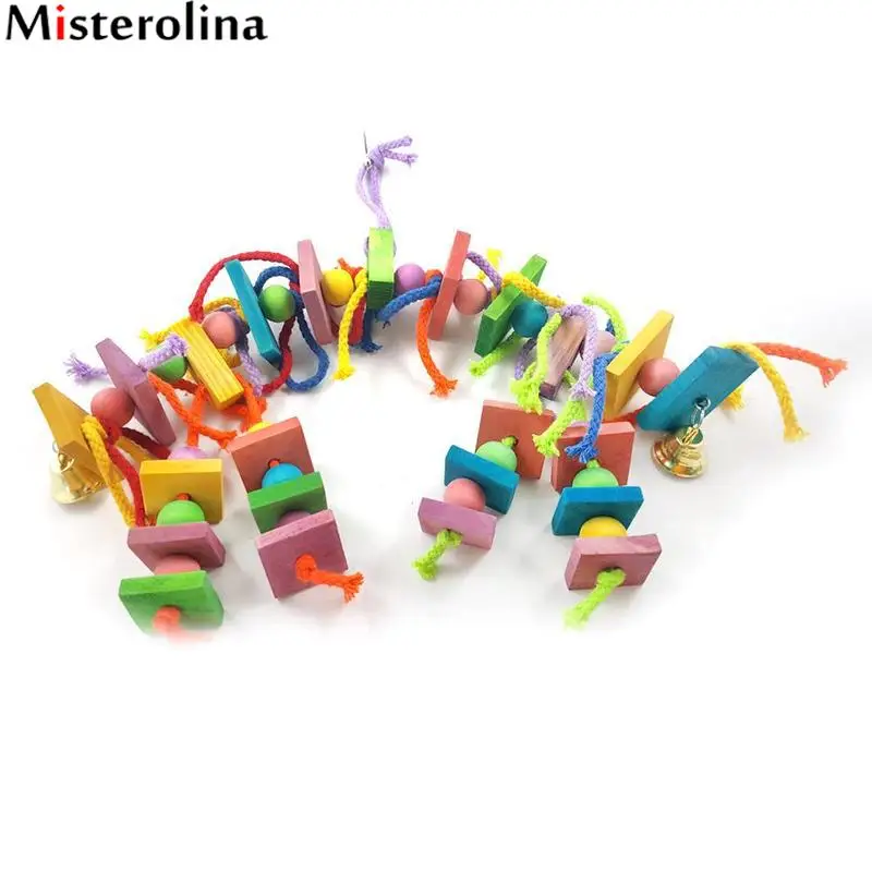 Misterolina, попугай, игрушки для домашних птиц, укусы, скалолазание, Жевательная подставка для игрушки, попугай, подвесная игра, PAM2053, игрушка, гимнастический блок, узлы, жердочка для птицы, жевательная, S0X4