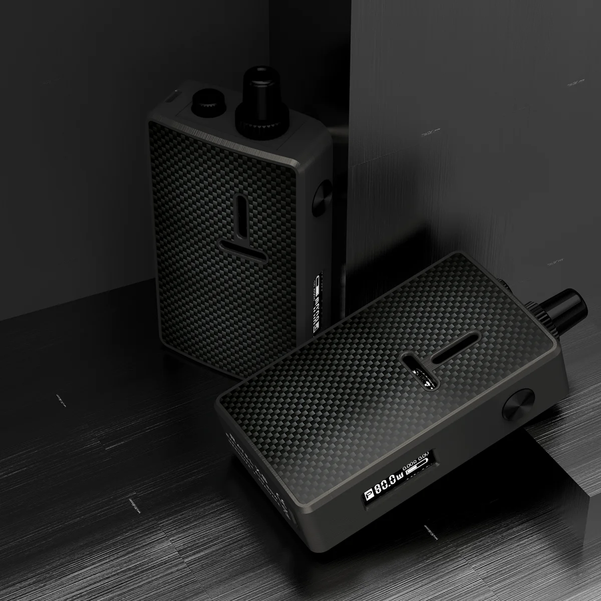 Mechlyfe Ratel XS AIO 80 Вт TC Rebuildable Pod Mod комплект от одного 18650 и 5,5 мл емкость картриджа 510 резьба для DTL и MTL Vape комплект