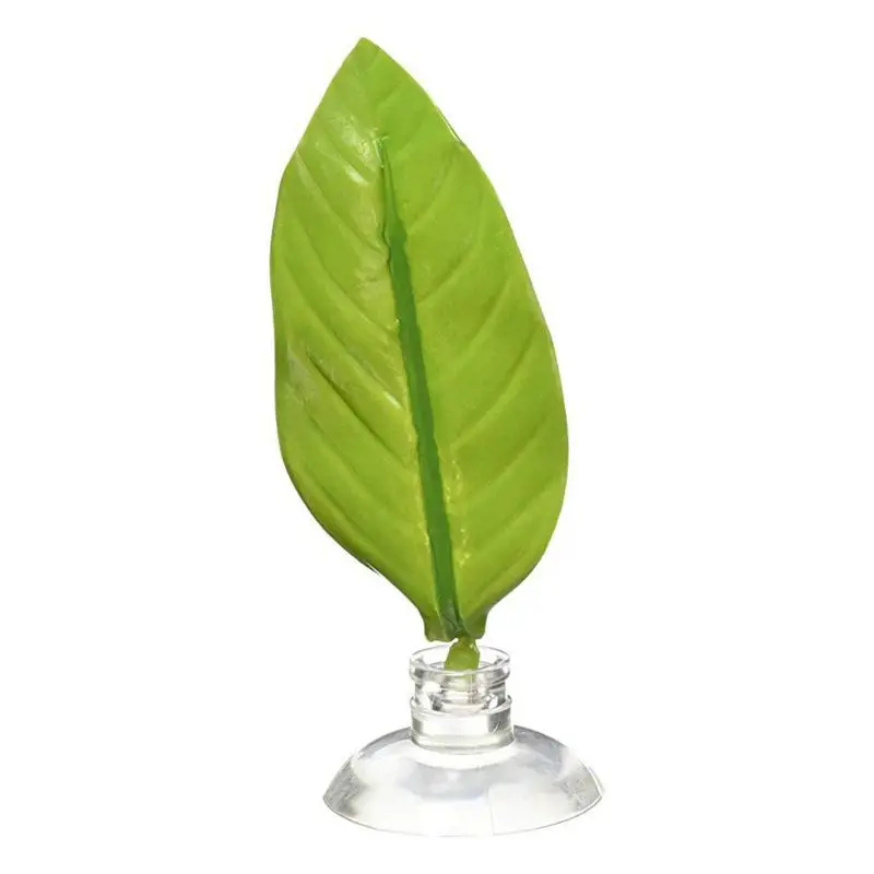 Aquarium Fish Tank Betta Bed Leaf Hammock Decoration Landscaping Simulation H55A fish tank ornaments fish tank decorations aquarium ornaments