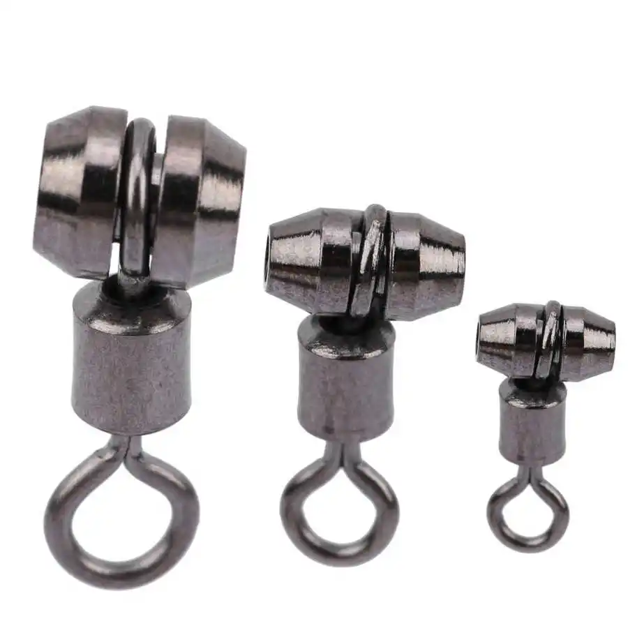 20pcs//Bag American Swivel Gear Connector Copper Enhanced Version Fish Equipment