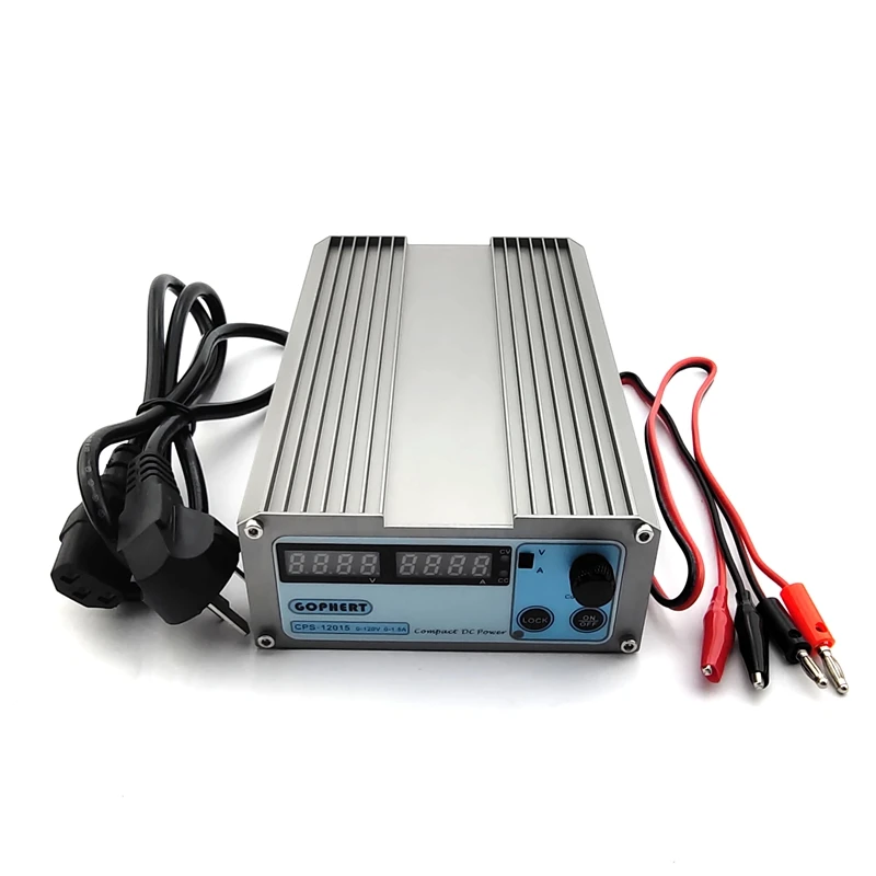 US $103.15 DC switching power fonte DC output 0120V 015A adjustable power supply without noise and lockable