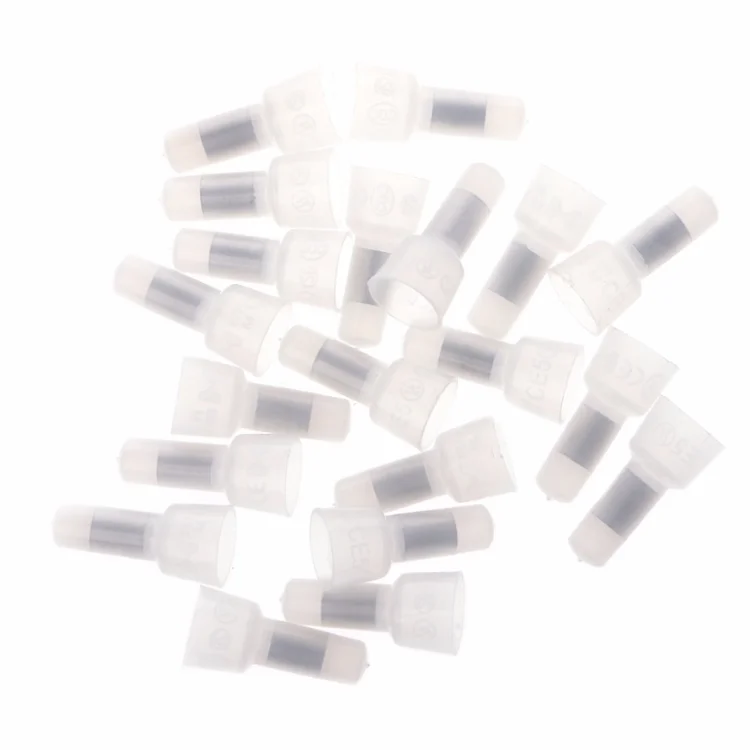 50/100pcs CE Type CE-1 CE-2 CE-5 CE-8 Wire Terminal Pressure Line Nylon66 Closed End Caps Connector Car Audio Cable Crimp Splice