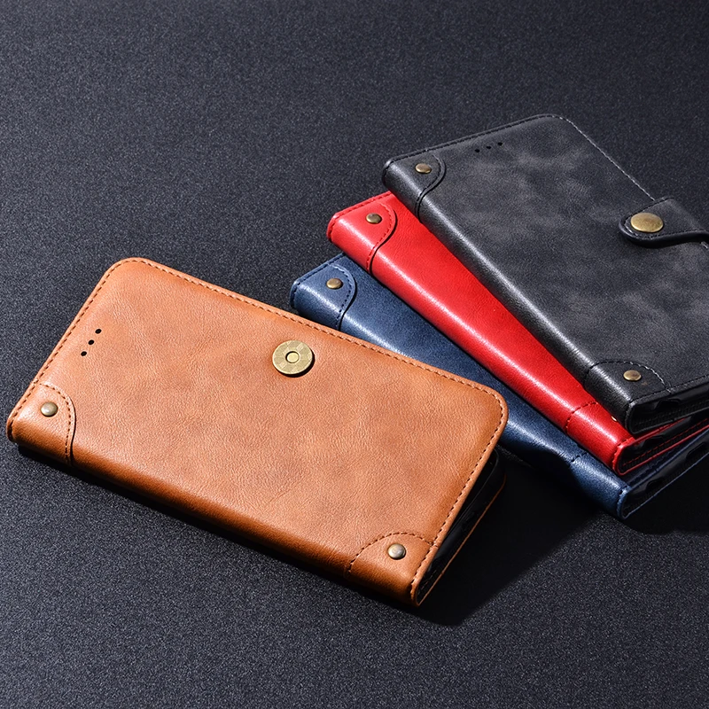 Для Xiaomi Redmi 8A чехол с откидной крышкой MOFi Redmi 8A противоударный pu кожаный чехол capas роскошный бизнес противоударный чехол s