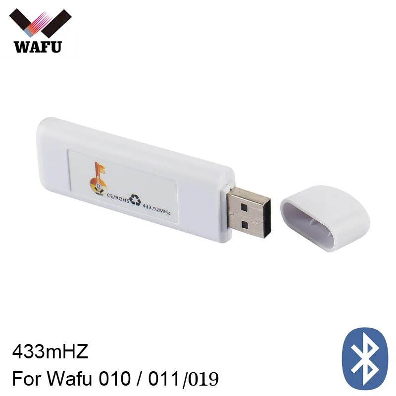 

Wafu Door Lock Bluetooth Adapter Bluetooth Control Wireless 433mHZ Remote Control Mobile Phone APP For Lock wafu 010/011A/019