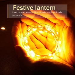 20M LED USB Power Remote Control Curtain Fairy Lights Christmas Garland Lights LED String Lights Party Garden Home Wedding Decor