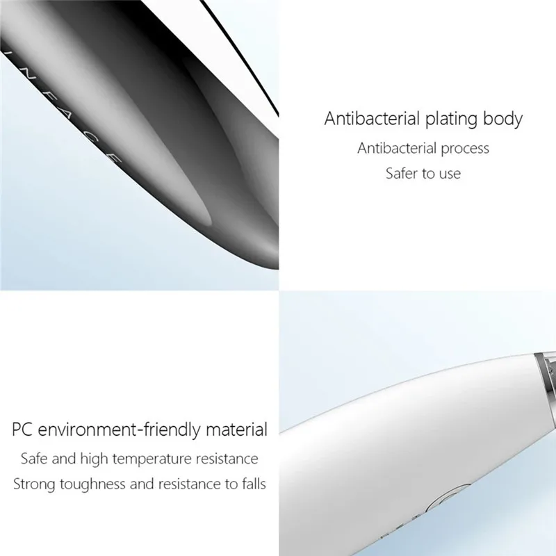 Instrumento de Limpeza Carregamento com 2 Youpin Blackhead Profunda Absorção Modo 3 Engrenagem Elétrica Sucção Usb 7 blackhead usb carregamento com 2 modo 3