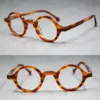 38mm Small Vintage Round Hand Made Men Women Full Rim Acetate Retro +50 +75 +1 +125 +150 +175 +2 +250 +3 +350 +375 +4 +425 +450 ► Photo 2/6