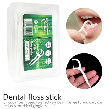

Dental Floss Pick Toothpick Interdental Brush Cleaner Tooth Pick Flosser Dental Wire Oral Care Teeth Whitening