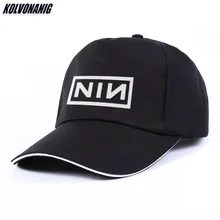 Мода унисекс хлопковая шляпа для дальнобойщиков Nine Inch Nails Rock Band Нин принт Бейсбол Кепки для Для мужчин Для женщин в стиле хип-хоп Мужская шляпа Bone солнцезащитные очки