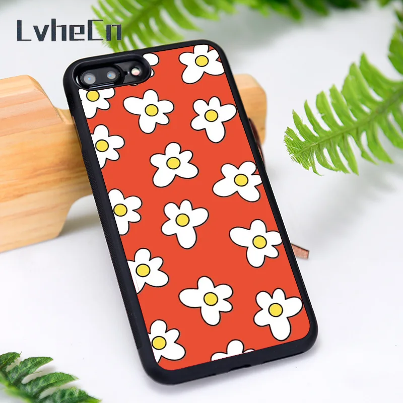 LvheCn силиконовый резиновый чехол для телефона iPhone 6 6S 7 8 Plus X XS XR 11 12 Mini Pro Max