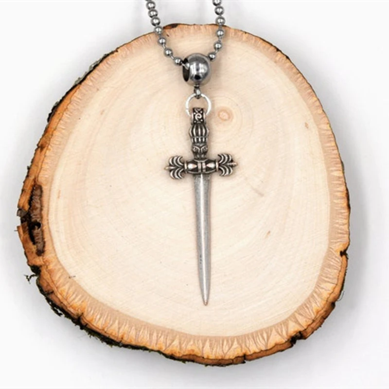 Collar de espada gótica, joyería pagana, collar Guerrero, collar unisex|Collares cadena| -