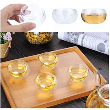 50 мл кофейные кружки напитки прозрачный Термоизолированный бар столовая стеклянная чашка чайная чашка пивной креативный контейнер молоко