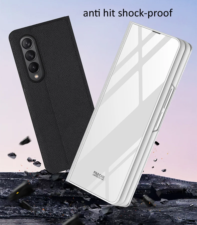 Samsung Galaxy Z Fold4 512GBカバー付き Amazon.com: Samsung Galaxy Z Fold4 Official Leather Cover Grey