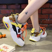 Женская прогулочная обувь; M2K Tekno; кроссовки для спорта на открытом воздухе; Роскошные Дизайнерские кроссовки для девочек; цвет белый; Старый папа