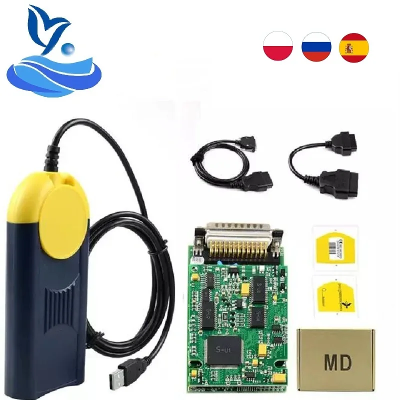 Диагностический инструмент Multi diag J2534 2018 03 Actia Multidiag мульти диагностический доступ