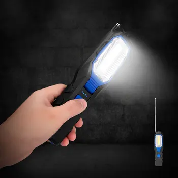 

COB LED Worklight USB Rechargeable Working Flexible Magnetic Inspection Lamp Flashlight Emergency Light