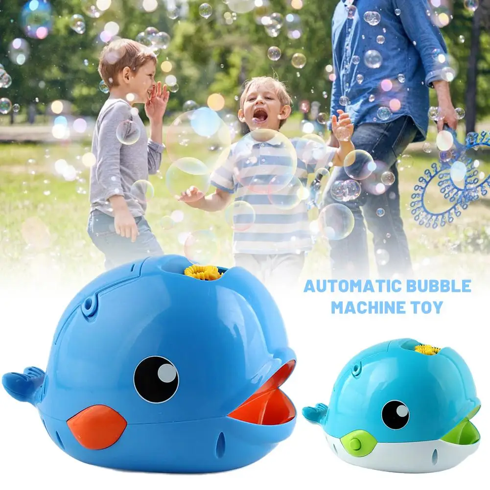 

Kids Cute Electric Bubble Machine Automatic Cartoon Outdoor Sports Soap Bubble Maker Bubble Blower Toy for Kids Boys Girls